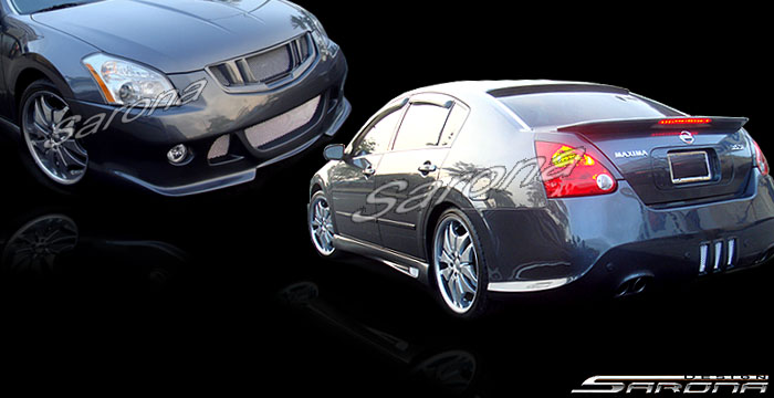 Custom Nissan Maxima  Sedan Body Kit (2007 - 2008) - $1490.00 (Manufacturer Sarona, Part #NS-036-KT)